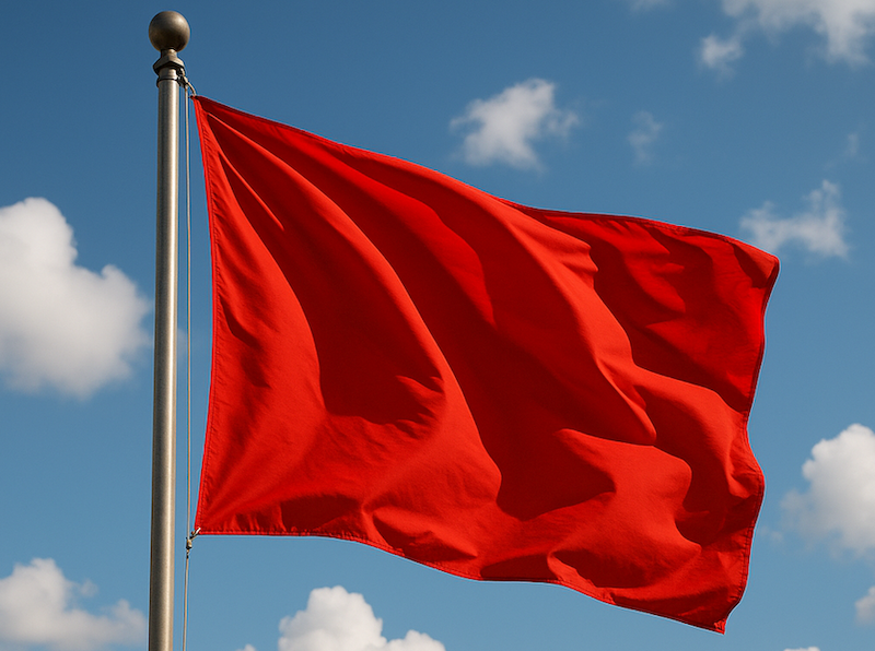 Cheating is the most scarlet of all flags